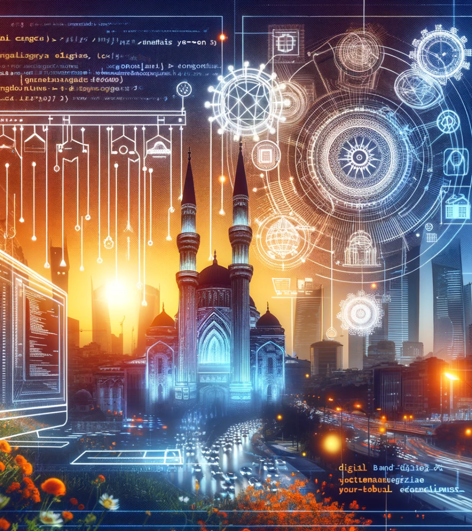 DALL·E 2024-03-30 23.41.12 - Imagine a vibrant and engaging image that captures the essence of digital brand agency work in web design and software development, featuring elements